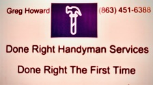 Avatar for Done Right Handyman Services