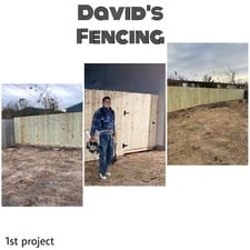 Logo for David's Fencing Framing LLC