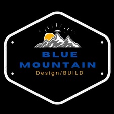 BLUE Mountain -Design/Build logo