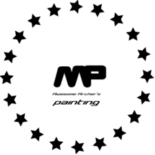 Logo for Awesome Archers Painting