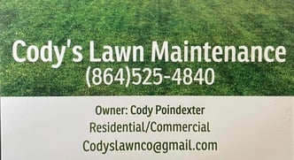 Cody's Lawn Maintenance logo