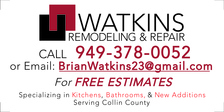 Watkins Remodeling logo