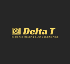 Logo for DELTA T HEATING & AIR
