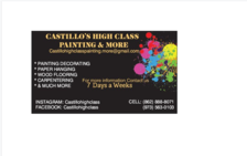 Castillo High Class Painting & More logo