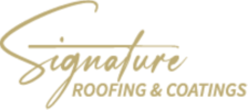 Signature roofing and coatings logo