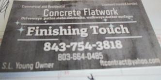 Finishing Touch Contracting, LLC logo