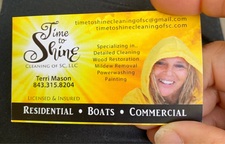Logo for Time To Shine Cleaning Of SC, LLC