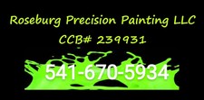 Logo for Roseburg Precision Painting LLC