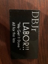 Logo for DBJ Laborers