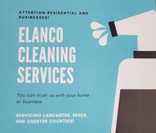 Logo for Elanco Cleaning Services