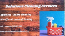 Logo for Home Solutions Cleaning Services