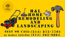 HL Home Remodeling & Landscaping logo