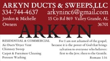 Avatar for Arkyn Ducts & Sweeps, LLC