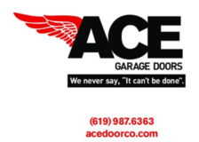 Logo for Ace Garage Door Company