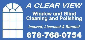 A Clear View Window and Blind Cleaning, Inc. logo