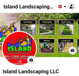 Island Landscaping logo