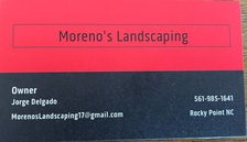 Moreno's Landscaping logo