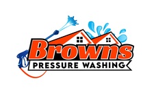 Logo for Brown's Pressure Washing