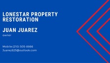 Logo for Lonestar Property Restoration