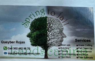 Spring to Fall Landscaping logo