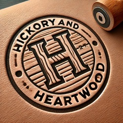 Hickory and Heartwood logo