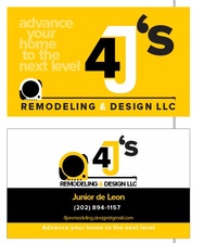 Logo for 4J's Remodeling & Design