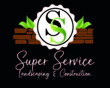 Super Service Landscaping & Construction logo