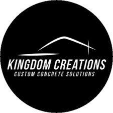 Logo for Kingdom Creations Concrete