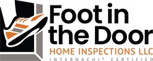 Logo for Foot in the Door Home Inspections LLC