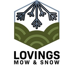 Lovings Mow and Snow logo