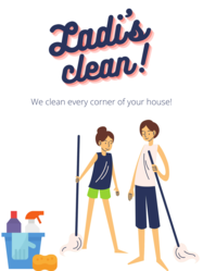 Lady's Clean logo