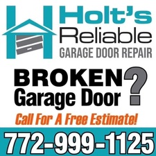 Logo for Holt's Reliable Garage Door Repair