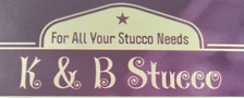 Logo for K & B Stucco