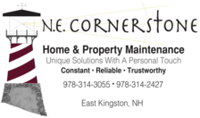 Logo for N.E. Cornerstone Home & Property Maintenance, LLC