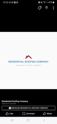 Residential Roofing Company logo