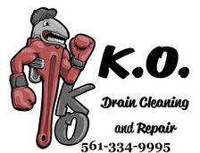 Logo for KO Drain Cleaning and Repair LLC