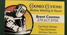 Avatar for Coomes Customs Mobile Welding & Repair