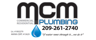 M C M Plumbing logo