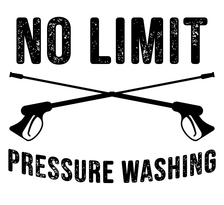 Logo for No Limit Pressure Washing