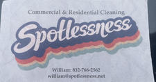 Logo for Spotlessness