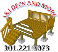 Logo for J&J Decks and More LLC