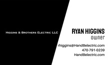 Logo for Higgins & Brothers Electric, LLC