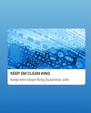 Logo for Keep em clean king llc