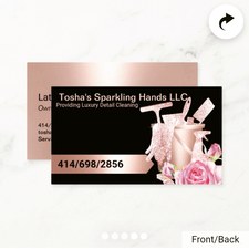Logo for Toshas Sparkling Hands, LLC