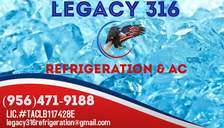 Legacy 316 Refrigeration & A.C., INC. logo