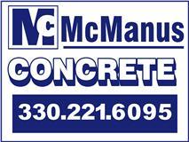Logo for McManus Concrete, LLC