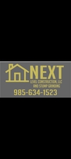 Logo for Next Level Construction LLC