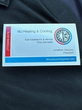 MJ Heating Cooling Ventilation logo