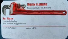 Logo for Martin Plumbing