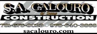 S.A. Calouro Construction logo